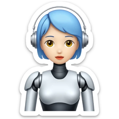 Topless girl bent over with her vagina exposed sticker