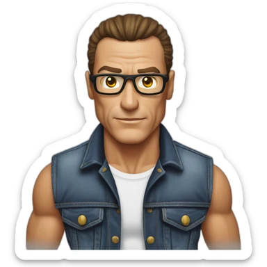 Jean claude van damme sticker
