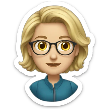 Laura desmond smartly sticker