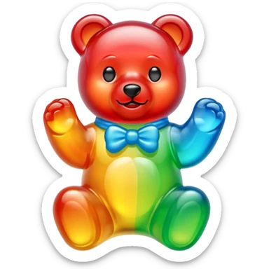 gummy bear sticker