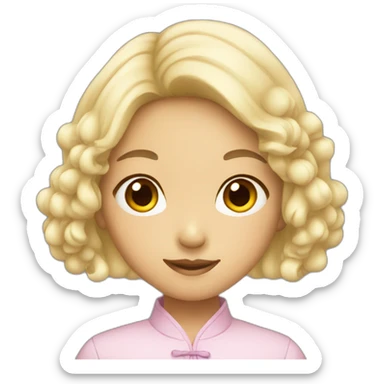 Pretty Asian Teenager sticker