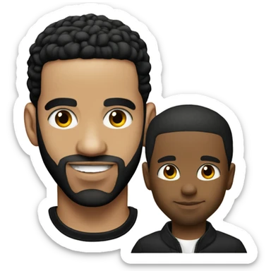 Drake on first place Kendrick on last place  sticker