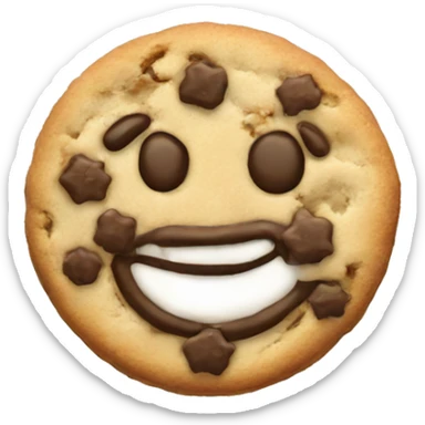 Cookie christmas sticker