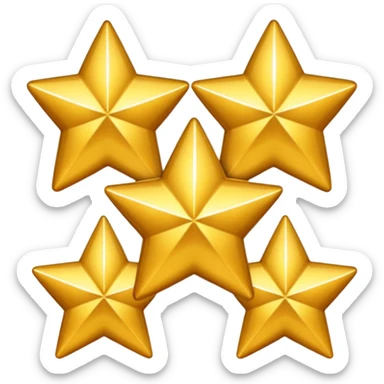6.5 star rating sticker
