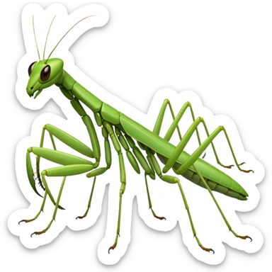 Preying Mantis sticker