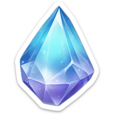 Crystal sticker