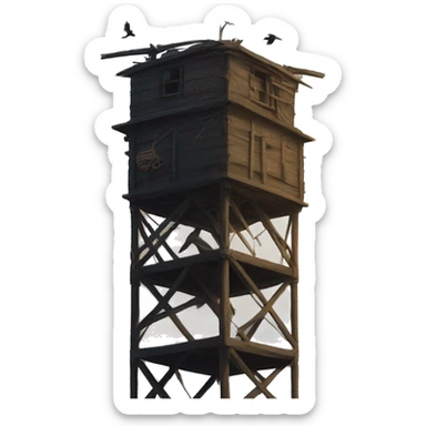crows nest sticker