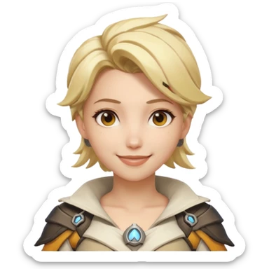 Mercy Overwatch sticker