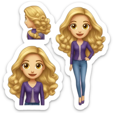 Un tarjeta de presentación que diga valentina boutique  sticker