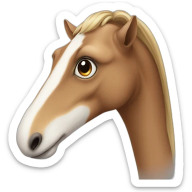 Long nose sticker