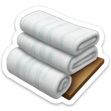 towel claim sticker
