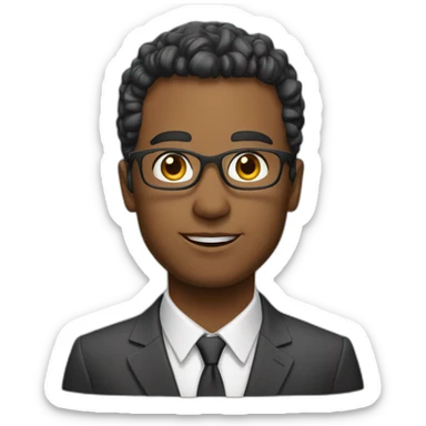 AI as english teacher sticker