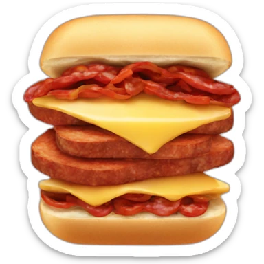 chorizo sandwich sticker