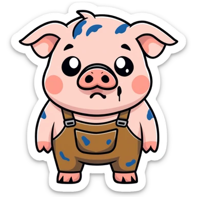 Ugly pig sticker