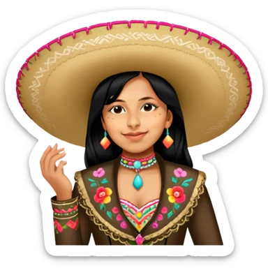 Charro Performer sticker