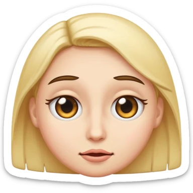 eyeroll sticker