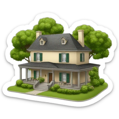 Grande maison sticker