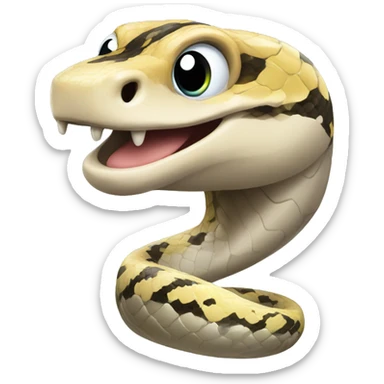Python language sticker