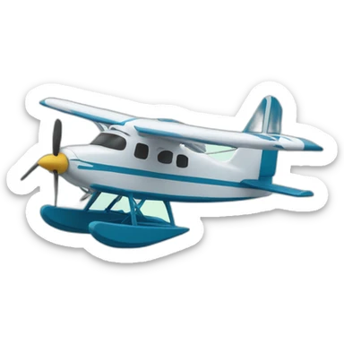 seaplane sticker