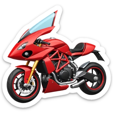 Un robot type bender de Futurama conduisant une mv Agusta 800rr dragster rouge et noir avec un casque et une combinaison de même couleur sticker