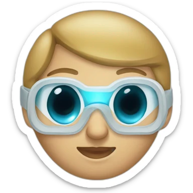 lasik eye surgery mask  sticker