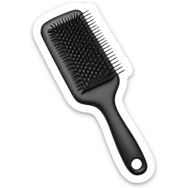 air cushion comb for hair with flexible bristles sticker