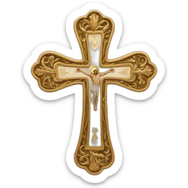 orthodox cross sticker