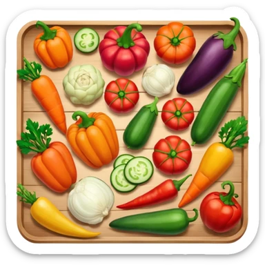 Garden Vegetables sticker