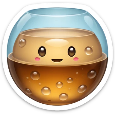 Crystal boba sticker