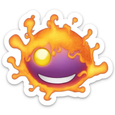 heat waves sticker