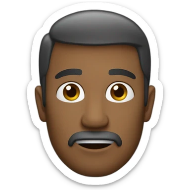 dedo apuntando al frente sticker