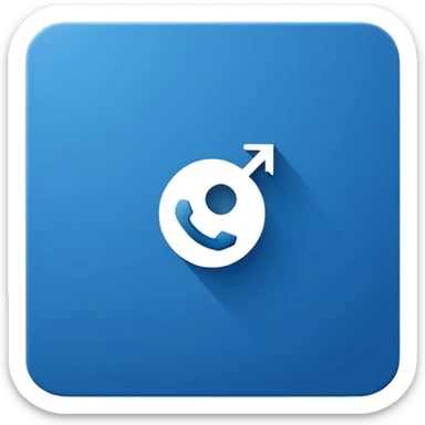 "Símbolo no formato de círculo, fundo sólido na cor azul oficial do Instagram (#0095F6), com um check branco nítido e alinhado no centro. Estilo minimalista, sem sombras, exatamente como o selo de verificação do Instagram." sticker