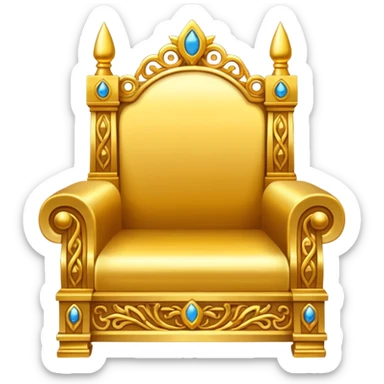 Gods throne sticker