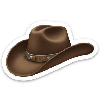 Cowboy hat  sticker