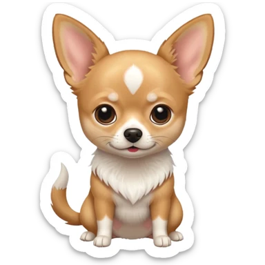 chiwawa white sticker