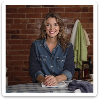 ironing board, realistic style, high detail, photo-realistic sticker