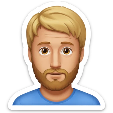Logan Paul with beard sticker