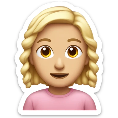 audífonos rosa sticker