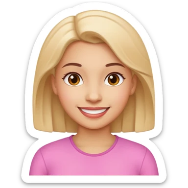 Pinki crisma sticker