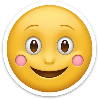 emoji facing side sticker