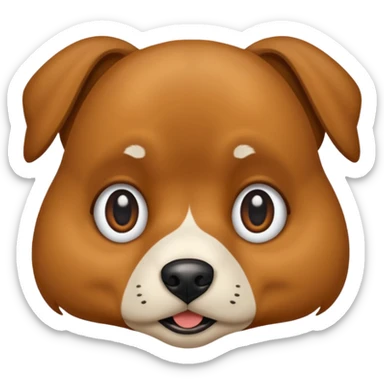 Un chien s'étonne  sticker