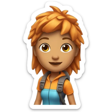 Erstelle eine neue Subway surfer figur sticker