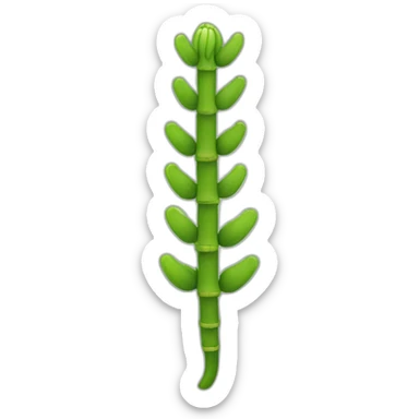 horsetail plant sticker