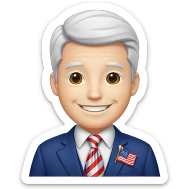 Patriotic Mayor sticker