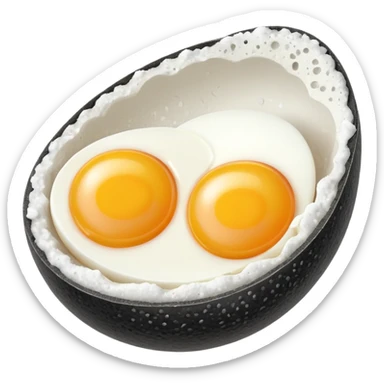 egg called salt and pepper sticker