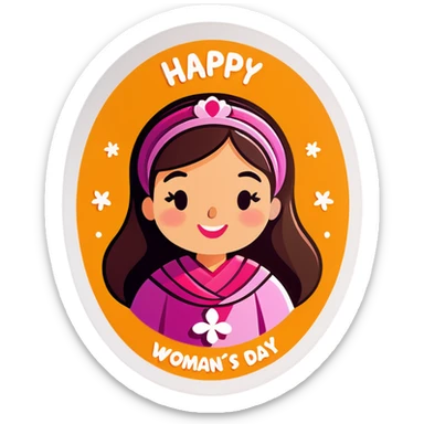 Happy International Woman’s Day sticker