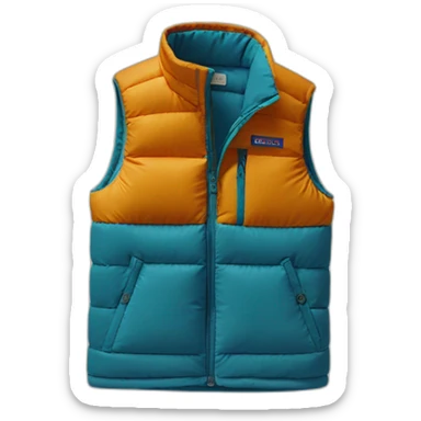 patagonia vest sticker