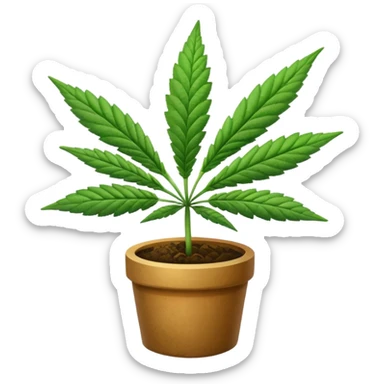 Weed sticker