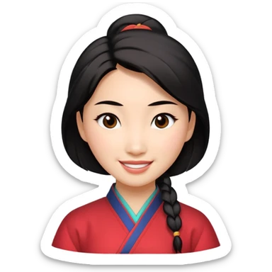 Mulan sticker