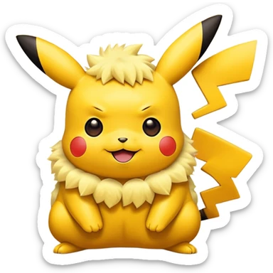 Pikachu sticker